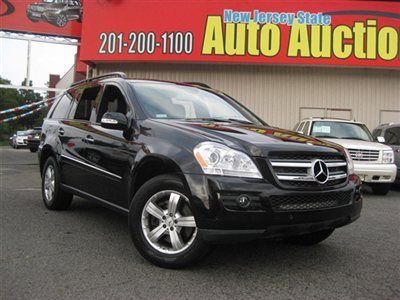 07 mb gl450 4matic awd carfax certified w/29 service records navigation sunroof
