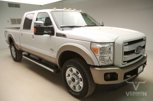 2014 king ranch crew 4x4 fx4 navigation sunroof leather heated 20s aluminum