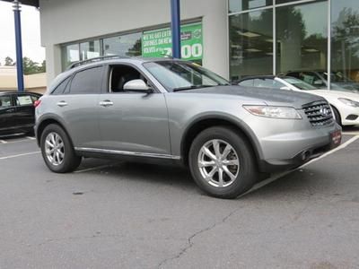 08 infiniti fx35 awd power glass moonroof/leather seats/bose audio/heated seats