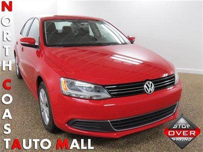 2013(13)jetta se red/black fact w-ty only 10k keyless cruise mp3 save huge!!!