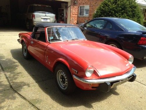 1973 triumph spitfire 1500 - $3,500.00