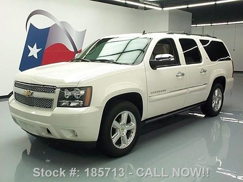 2008 chevy suburban ltz sunhroof nav dvd rear cam 48k texas direct auto