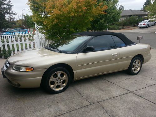 1998 chrysler sebring jx convertible 2-door 2.5l