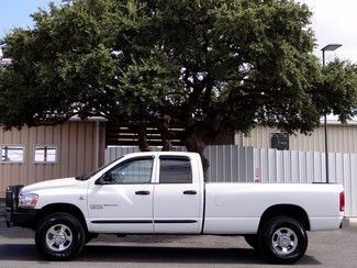 2006 white slt 5.6l 4x4 cummins diesel lone star 6-speed manual long bed leather