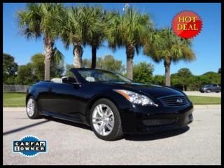 2009 infiniti g37 convertible navigation/rear camera/bose/cooled seats &amp; more!