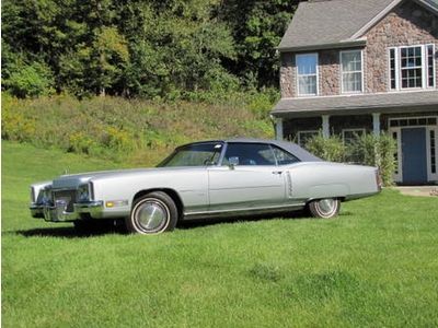 1971 cadillac eldorado convertible no reserve!