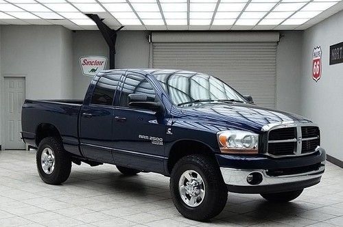 2006 dodge ram 2500 diesel 4x4 lone star quad cab 1 texas owner