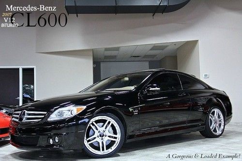 2007 mercedes benz cl600 $147 + msrp brabus upgrades k40 radar detector v12 wow$