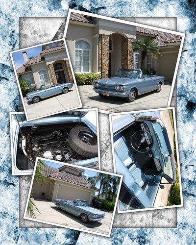 1963 corvair monza 900 convertiable