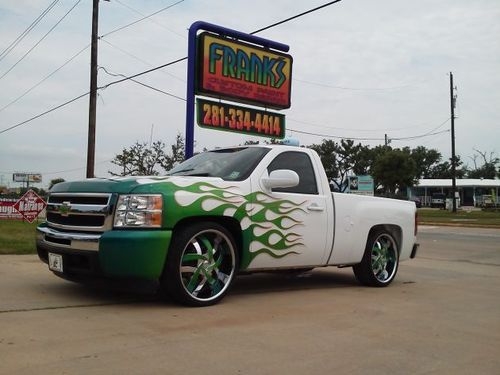 Custom 2011 chevrolet silverado 1500 ls standard cab pickup 2-door 4.8l