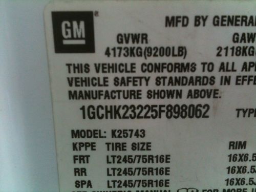 Chevrolet Silverado 2500HD 4x4 Diesel,, 93k, US $27,500.00, image 13