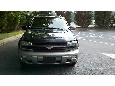 2002 chevrolet trailblazer 4dr 4wd ltz leather sunroof super sharp ride demo suv