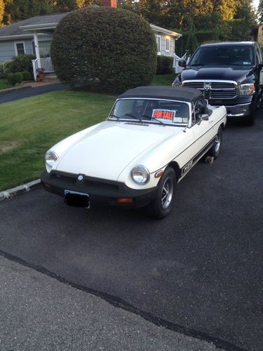 1979 mg mgb convertible 2-door - summer fun