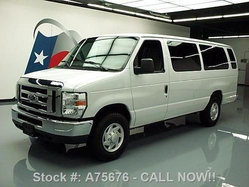 2012 ford e-350 xlt extended 5.4l v8 15-passenger 39k texas direct auto