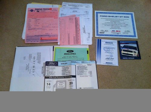 2009 Ford Mustang Shelby GT500 Coupe 2-Door 5.4L, image 9