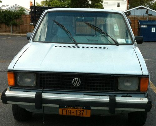 1981 vw rabbit pickup 1.6 diesel 5 speed