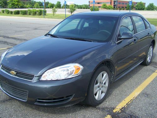 2011 chevrolet impala ls sedan 4-door 3.5l salvage