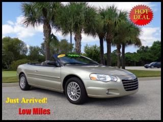 2006 chrysler sebring touring convertible only 40k miles xtra clean and serviced