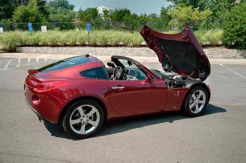 Rare 2009 pontiac solstice gxp turbo coupe with only 1799 miles + every option!!