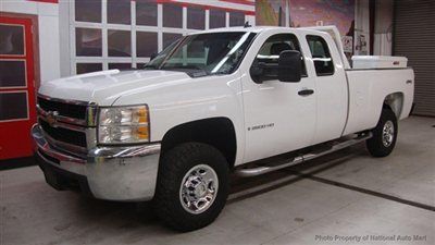 No reserve in az - 2009 chevy silverado 2500hd 4x4 work truck ext cab long bed