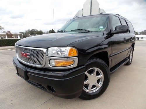 2003 gmc yukon denali awd one owner navigation third row heated seats loaded!!!