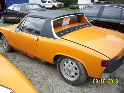 1973 porsche 914 for parts or restoration, runs, clear title