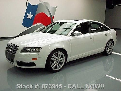 2008 audi s6 quattro awd v10 sunroof nav rear cam 46k texas direct auto