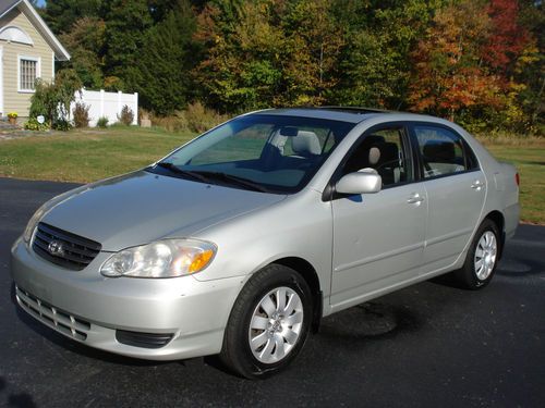 2003 Toyota Corolla LE 5 Speed 39MPG HIGHWAY, US $3,995.00, image 2