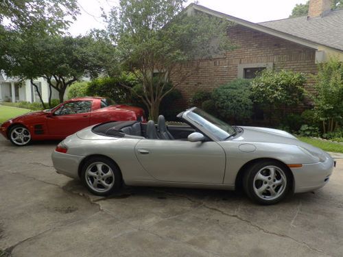 1999 porsche 911 carrera convertible 2-door 3.4l