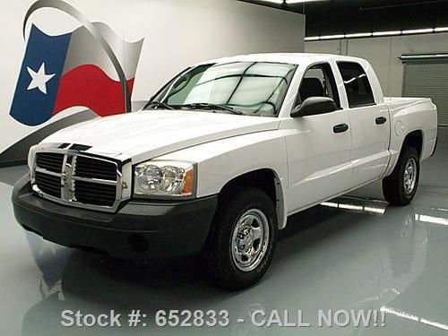 2006 dodge dakota quad cab 3.7l v6 6-speed only 61k mi texas direct auto