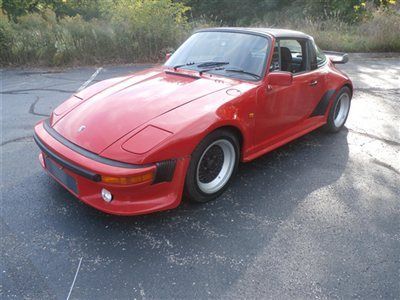 1980 911 sc / slant nose conversion / wide body / targa top / low reserve l@@k !