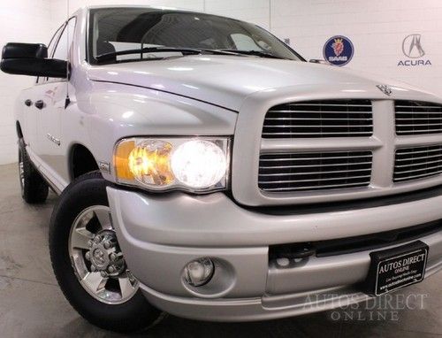 We finance 2005 dodge ram 2500 quad cab hd rwd clean carfax cd kylssent chromes