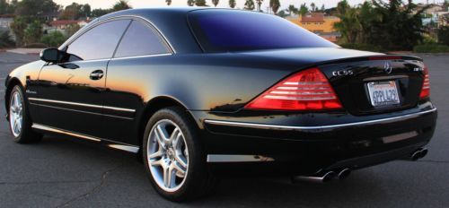 2005 mercedes-benz cl-class cl55amg coupe