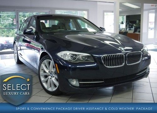 Loaded 535i rwd sedan sport p2 driver assistance cold weather pkg pristine