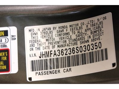 2006 Honda Civic Hybrid Gas Electric 1.3 L   NO RESERVE, image 56