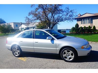 No reserve lowmiles silver stick 2.8 quattro super clean v6!  absolute auction!