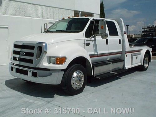 2006 ford f650 pro loader crew diesel dually hauler bed texas direct auto
