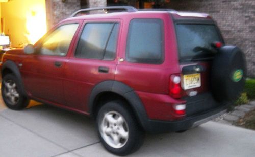 2004 land rover freelander,  ,  dark red, 101000 miles