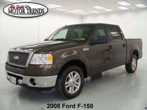 2008 ford f-150 supercrew lariat leather 5.4 v8 alloys cruise 60k