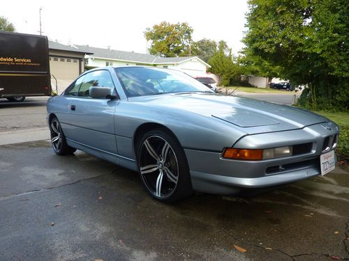 1991 bmw 850i see video! 6 speed! v12 power see video wow! look!