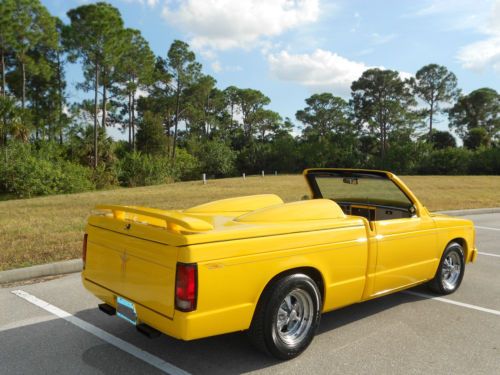 Street rod rat rod 1983  s10 chevrolet convertable roadster hot rod   very cool!