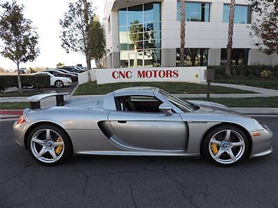 2005 porsche carrera gt cgt collector / 612 miles 1 owner / luggage / new clutch