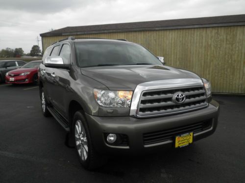 2008 toyota sequoia platinum suv 5.7l v8 nice loaded