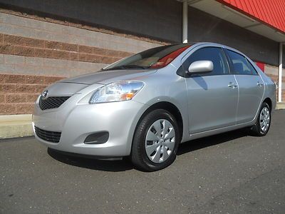 2012 toyota yaris sedan 4d automatic full factory certified! no reserve!