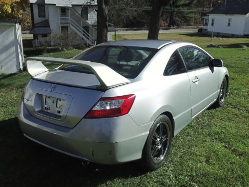 NO RESERVE 2007 HONDA CIVIC COUPE EX 1.8L AUTO WRECKED REBUILDABLE SALVAGE CLEAN, image 5