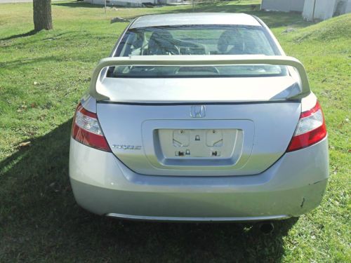 NO RESERVE 2007 HONDA CIVIC COUPE EX 1.8L AUTO WRECKED REBUILDABLE SALVAGE CLEAN, image 7