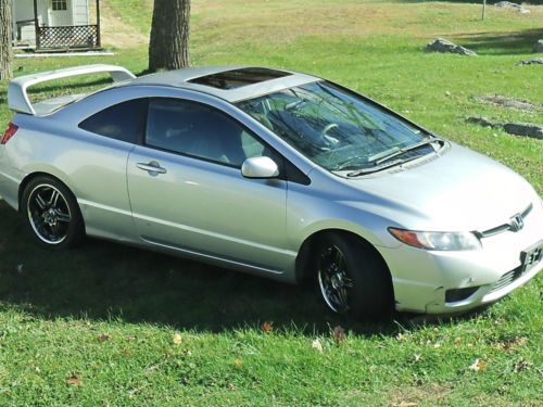 NO RESERVE 2007 HONDA CIVIC COUPE EX 1.8L AUTO WRECKED REBUILDABLE SALVAGE CLEAN, image 24