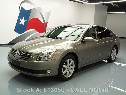 2006 nissan maxima 3.5 se sedan auto sky sunroof 38k mi texas direct auto