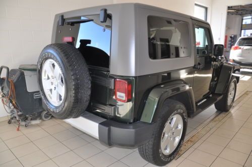 3.8L V6 AUTO ONE OWNER TRADE HARD SOFT TOP 4WD LWO-TONE LEATHER POWER WINDOWS CD, image 8