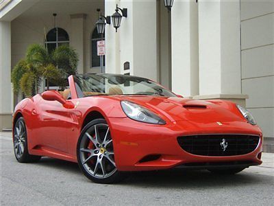 2010 ferrari california corsa-beige, 6369 mls.